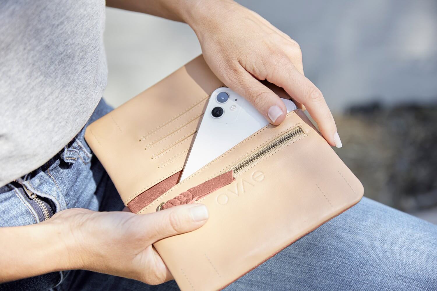 Agatha Soft Wallet Gingerbread