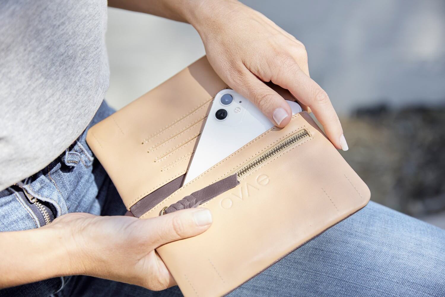 Agatha Soft Wallet Mulberry