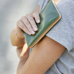 Agatha Soft Wallet Olive