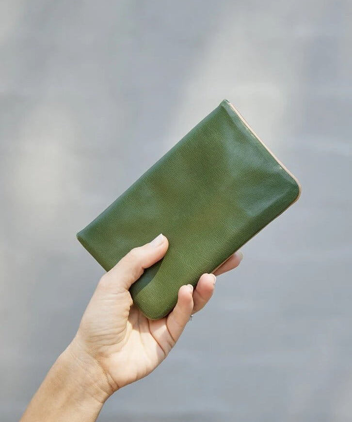 Agatha Soft Wallet Olive