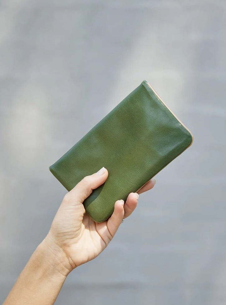 Agatha Soft Wallet Olive