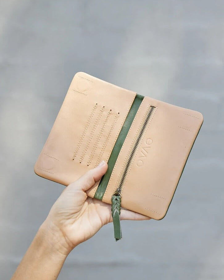 Agatha Soft Wallet Olive