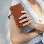 Agatha Soft Wallet Pecan