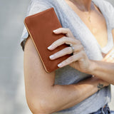 Agatha Soft Wallet Pecan