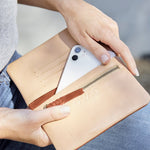 Agatha Soft Wallet Pecan