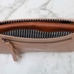 Agatha Soft Wallet Pecan