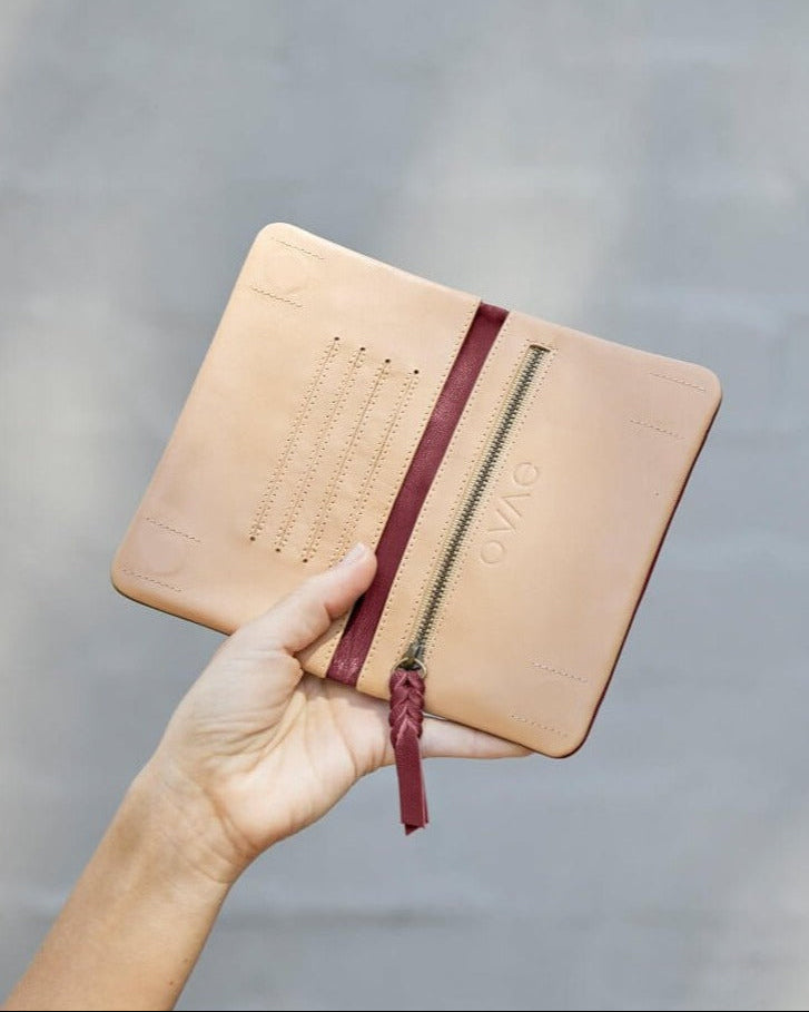 Agatha Soft Wallet Pinot