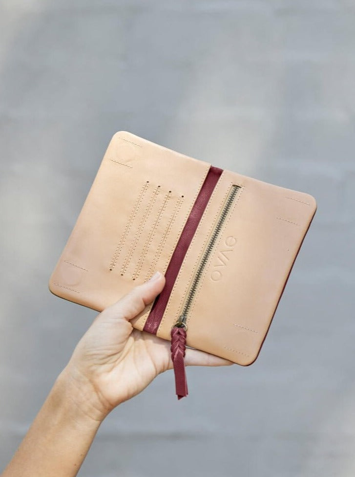 Agatha Soft Wallet Pinot