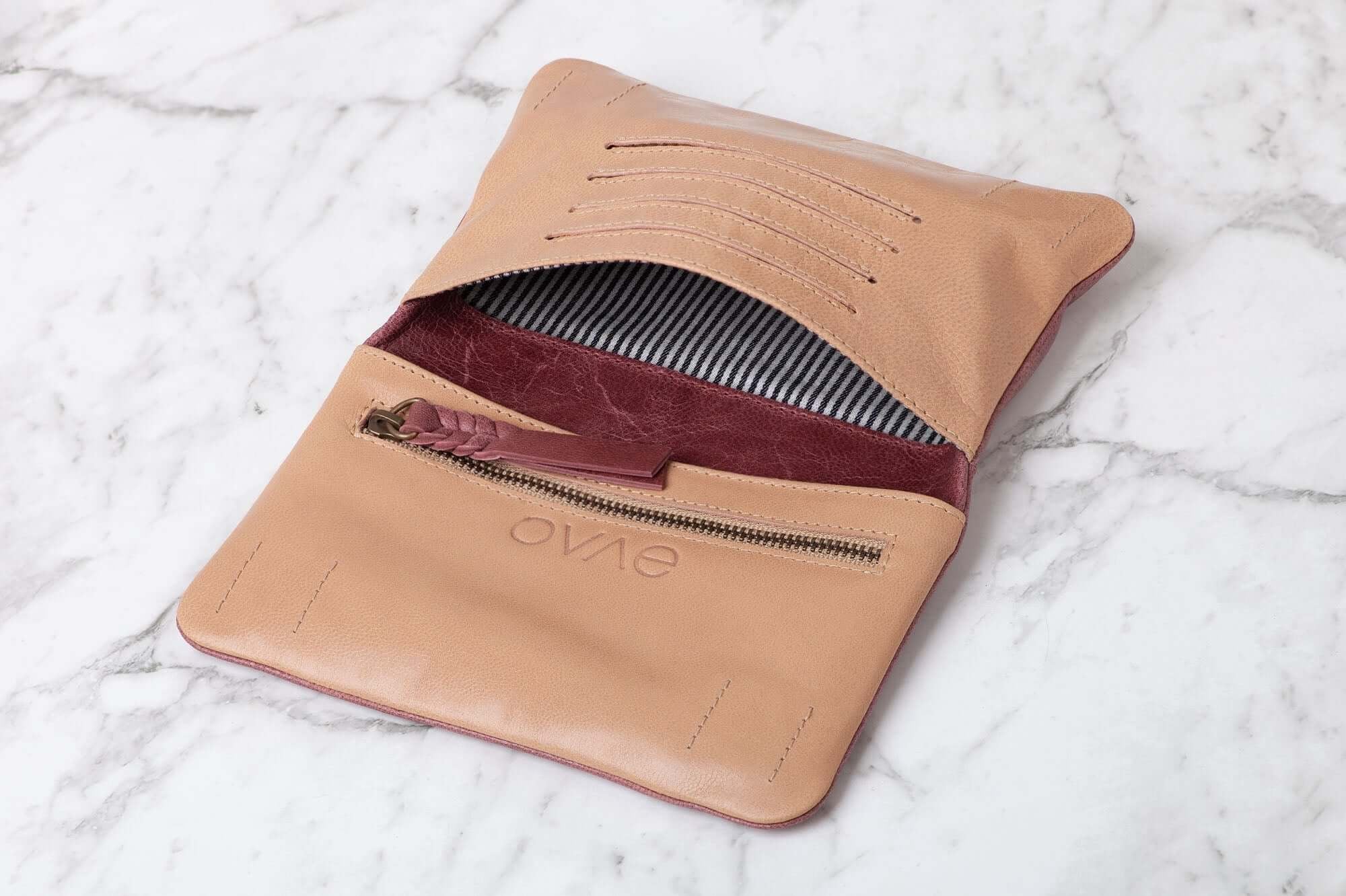 Agatha Soft Wallet Pinot