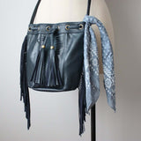 Bandana Head Scarf Grey