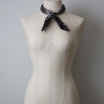 Bandana Head Scarf Washed Black