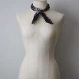 Bandana Head Scarf Washed Black