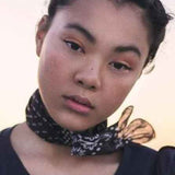 Bandana Head Scarf Washed Black
