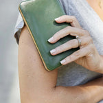 Agatha Soft Wallet Olive