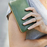 Agatha Soft Wallet Olive