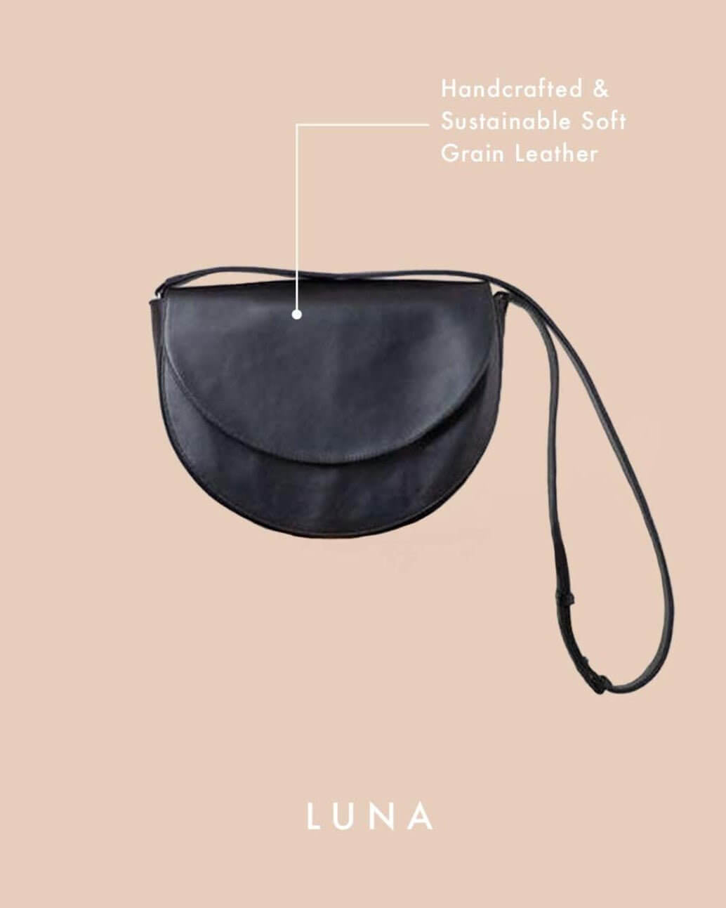 Luna Minimalist Bag Black