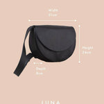 Luna Minimalist Bag Black