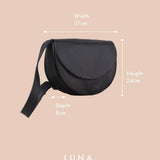 Luna Minimalist Bag Black