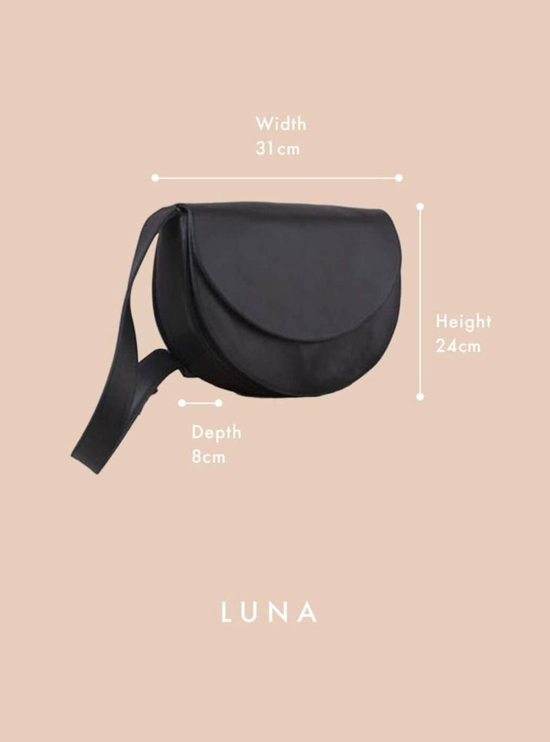 Luna Minimalist Bag Black