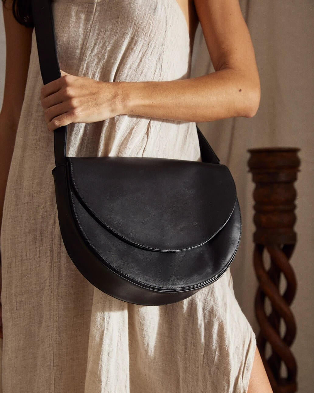 Luna Minimalist Bag Black