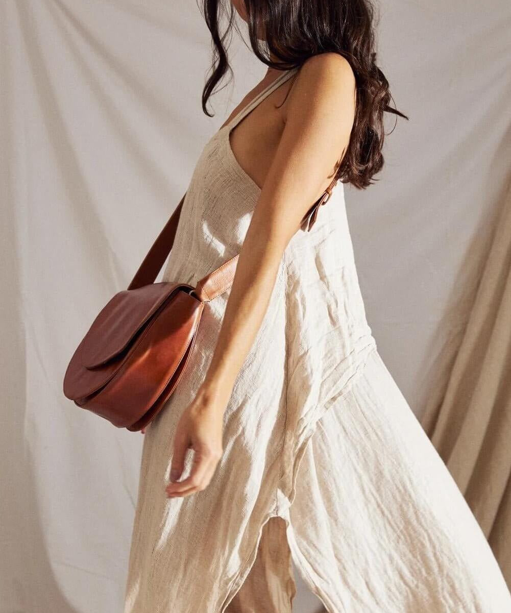Luna Minimalist Bag Walnut