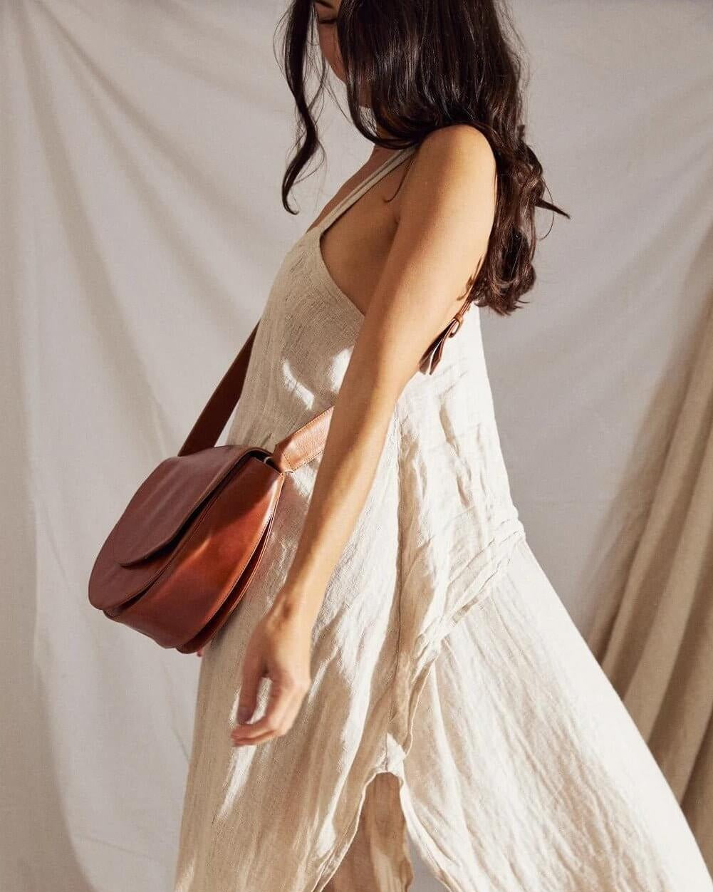 Luna Minimalist Bag Walnut