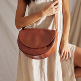 Luna Minimalist Bag Walnut