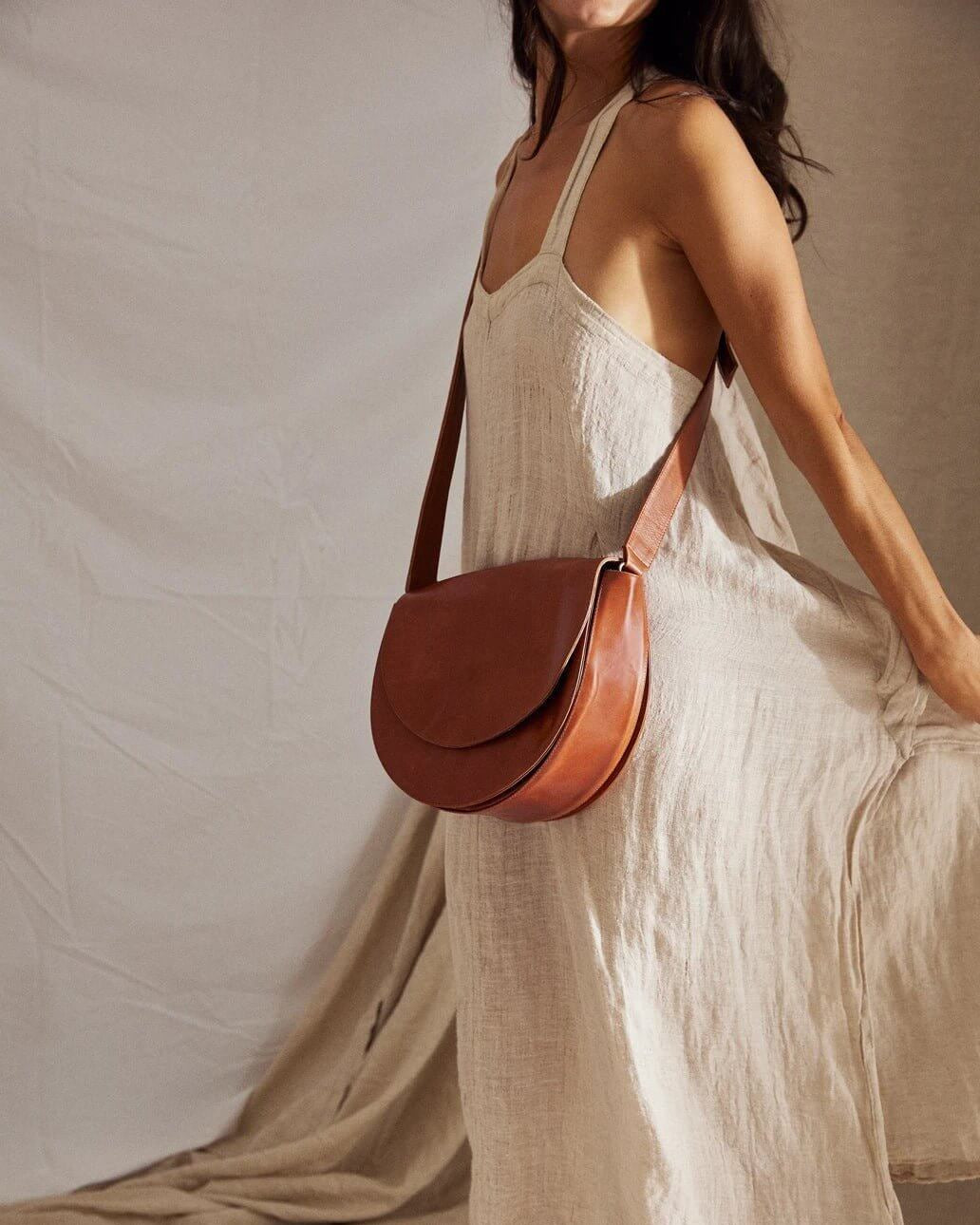 Luna Minimalist Bag Walnut