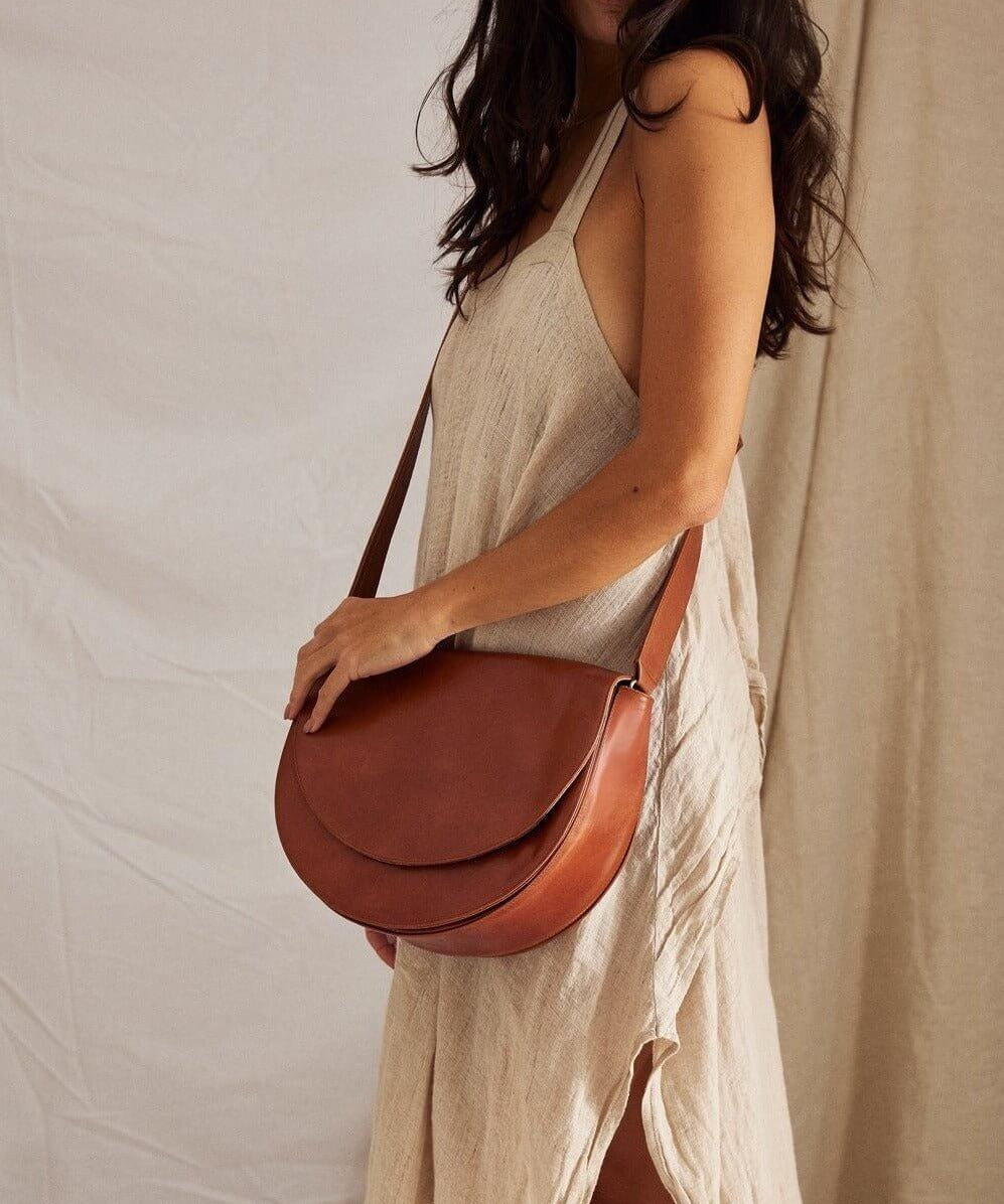 Luna Minimalist Bag Walnut