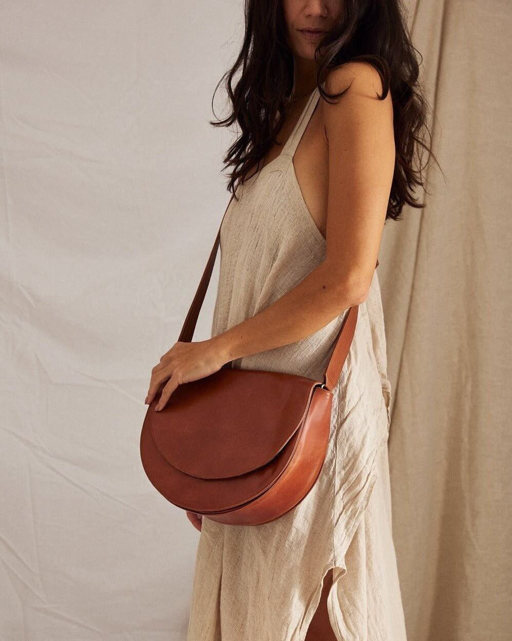Luna Minimalist Bag Walnut