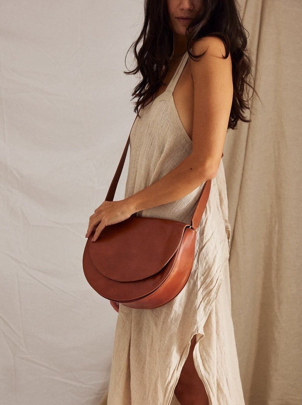 Luna Minimalist Bag Walnut