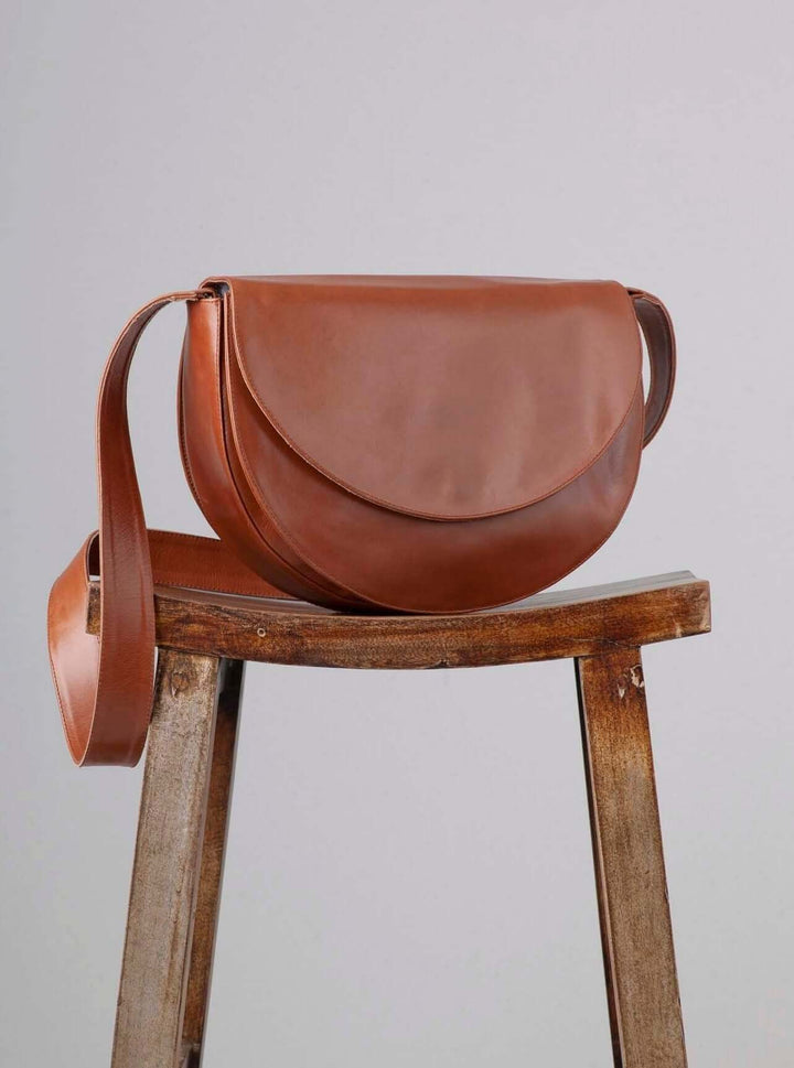 Luna Minimalist Bag Walnut
