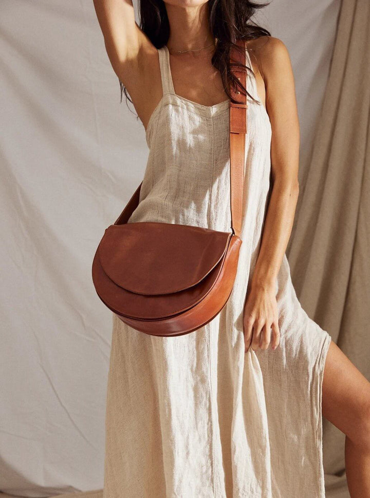 Luna Minimalist Bag Walnut