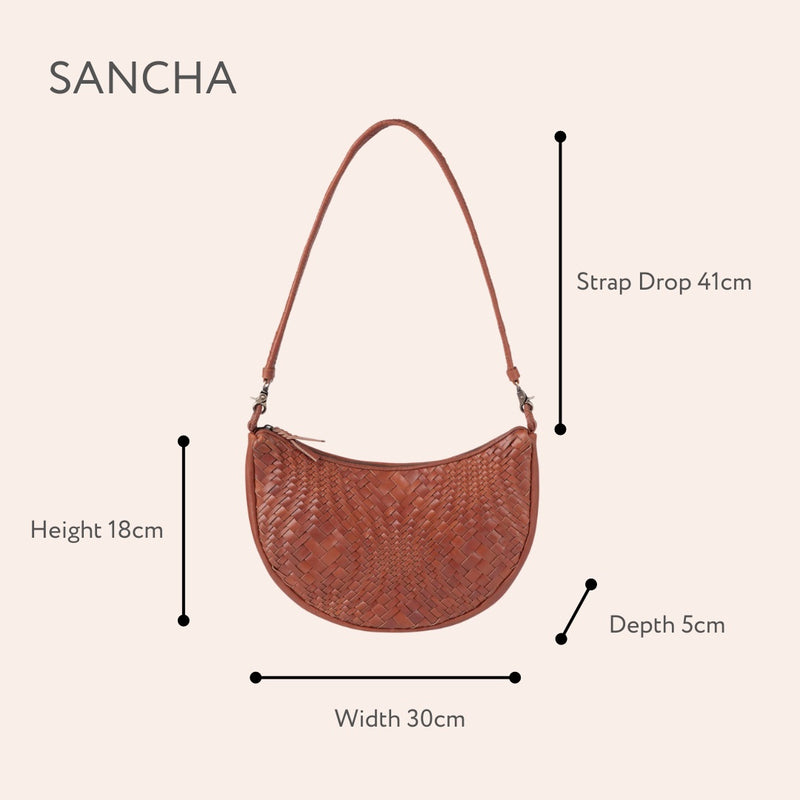 Sancha Shoulder Bag Walnut