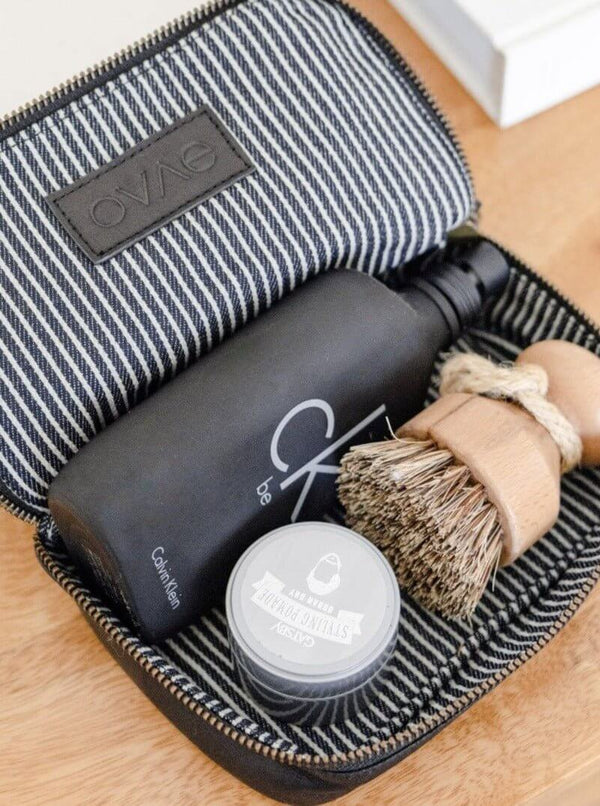 Santos Leather Pouch Black