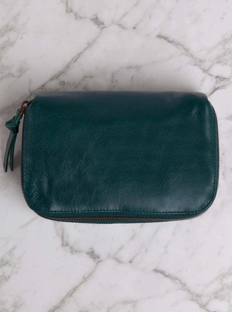 Santos Leather Pouch Forest