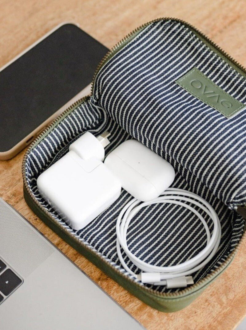 Santos Leather Pouch Rose