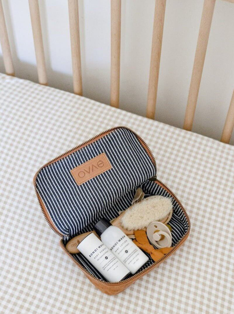 Santos Leather Pouch Rose