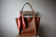 Trapeze Tote Bag Walnut