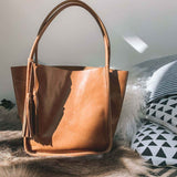 Trapeze Tote Bag Nougat