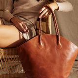 Winged Tote Walnut