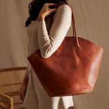 Winged Tote Walnut